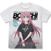 Bocchi the Rock! Hitori Gotoh Full Graphic T-Shirt White