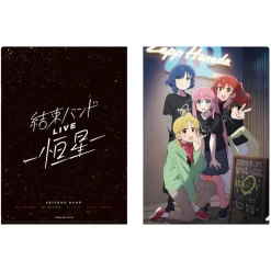 Bocchi the Rock! Kessoku Band Live -Kousei- Live Visual A4 Clear File