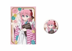 Bocchi the Rock! Tin Badge & Postcard Set
