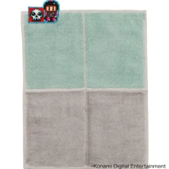 Bomberman Embroidered Patch Hand Towel Super Bomberman Black Bomber