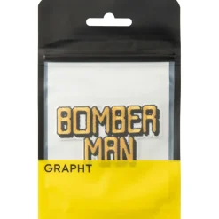 Bomberman Embroidered Sticker Title Logo