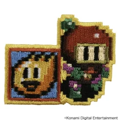 Bomberman Embroidered Sticker Super Bomberman Red Bomber
