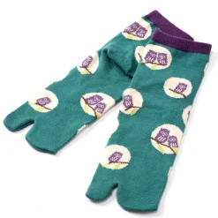 Buden Nagomi Modern Women's Tabi Socks - Owl