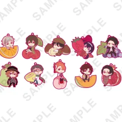 Bungo Stray Dogs Fruits Ver. Trading Rubber Strap Collection Box Set