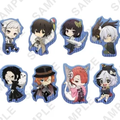 Bungo Stray Dogs Fuyu no Tori Clear Clip Badge Box Set
