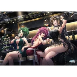 Bushiroad Rubber Mat Collection V2 Vol. 1834 Dolphin Wave Anri & Yuri & Amadea: Otona na Christmas Night Ver.