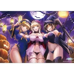 Bushiroad Rubber Mat Collection V2 Vol. 1835 Dolphin Wave Utae & Veena & Amadea: Happy Halloween! Otona na Watashi mo Tanoshimitai! Ver.