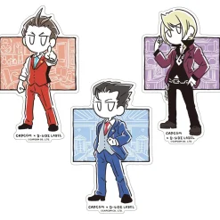 Capcom x B-Side Label Ace Attorney Sticker Collection Vol. 4