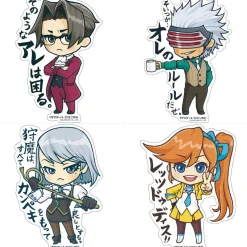 Capcom x B-Side Label Ace Attorney Stickers