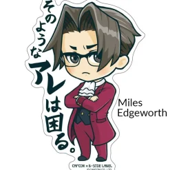 Capcom x B-Side Label Ace Attorney Stickers