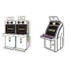 Capcom x B-Side Label Arcade Machine Stickers