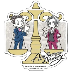 Capcom x B-Side Label Capcom 40th Ace Attorney Sticker