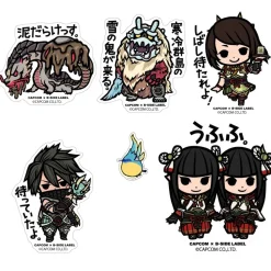Capcom x B-Side Label Monster Hunter Sticker Collection Vol. 7