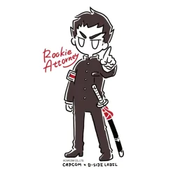 Capcom x B-Side Label The Great Ace Attorney Sticker Collection Vol. 2