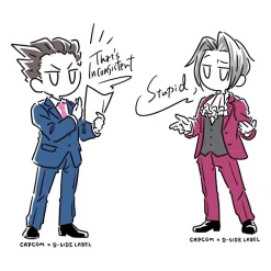 Capcom x B-Side Label The Great Ace Attorney Sticker Collection Vol. 3