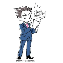 Capcom x B-Side Label The Great Ace Attorney Sticker Collection Vol. 3