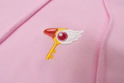 Cardcaptor Sakura: Clow Card Sealing Key Embroidered Hoodie