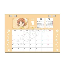 Cardcaptor Sakura Jewel Flash Desktop Calendar 2025