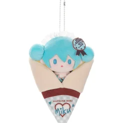 Character Vocal Series 01: Hatsune Miku Crêpe Mascot Keychain