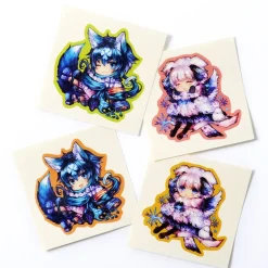 Cheerful Kemomimi Stickers