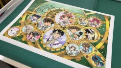 CLAMP 30th Anniversary Main Visual Reproduction Art Print (A1-Size)