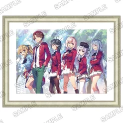 Classroom of the Elite Fest 2024 A3 Replica Key Frame ~Classroom of the Elite: End of Year 1 Box Shunsaku Tomose Art Works Cover~