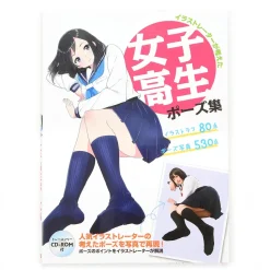Collection of High School Girl Poses Thought About by Illustrators
