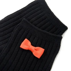 coudre un Colorful Ribbon Black Socks