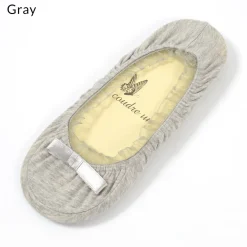 coudre un Wide Ribbon Low-Cut Liner Socks