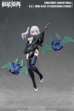 Cyber Forest Fantasy Girls FF0115 B.A.T. Sonic Blast Attacker: Maria Strauss Plastic Model Kit
