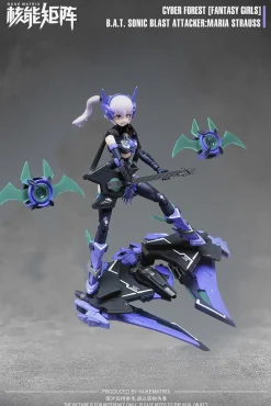 Cyber Forest Fantasy Girls FF0115 B.A.T. Sonic Blast Attacker: Maria Strauss Plastic Model Kit