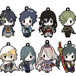 D4 Series Touken Ranbu -ONLINE- Rubber Strap Collection Vol. 2 Box