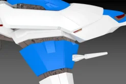 Darius Silver Hawk 3F-1B Space Fighter: 2P Color Ver. 1/144 Scale Plastic Kit (Re-run)