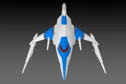 Darius Silver Hawk 3F-1B Space Fighter: 2P Color Ver. 1/144 Scale Plastic Kit (Re-run)