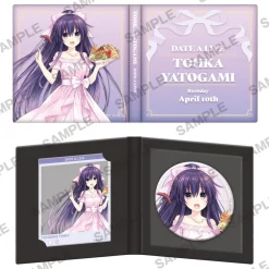 Date A Live Tohka Birthday 2025 Tin Badge & Acrylic Card Set