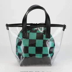 Demon Slayer: Kimetsu no Yaiba Tanjiro Kamado Clear Bag with Pouch