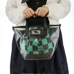 Demon Slayer: Kimetsu no Yaiba Tanjiro Kamado Clear Bag with Pouch