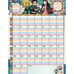 Demon Slayer: Kimetsu no Yaiba 2023 Writing Calendar