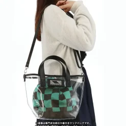 Demon Slayer: Kimetsu no Yaiba Giyu Tomioka Clear Bag with Pouch