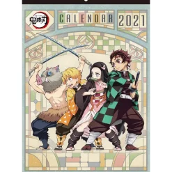 Demon Slayer: Kimetsu no Yaiba 2021 Wall Calendar
