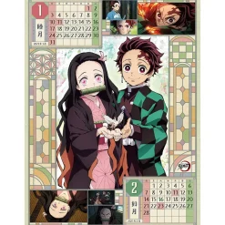 Demon Slayer: Kimetsu no Yaiba 2021 Wall Calendar
