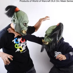 DLX Orc Mask with Beard | World of Warcraft