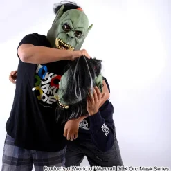 DLX Orc Mask with Beard | World of Warcraft