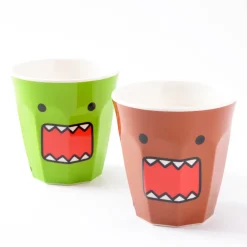 Domo Face Melamine Cups