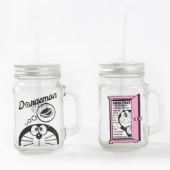 Doraemon Sippers Glass