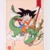 Dragon Ball Ukiyoe Woodblook Print - Ryu Gyoku Emaki