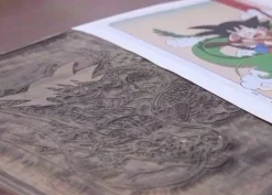 Dragon Ball Ukiyoe Woodblook Print - Ryu Gyoku Emaki