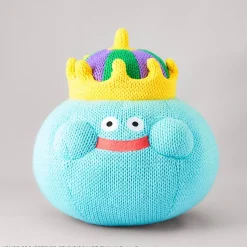 Dragon Quest Smile Slime King Slime Knitted Plushie (Re-run)
