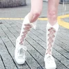 ERIMAKI SOX Lace-Up High Socks