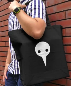 Evangelion Angel Large Tote Bag Black